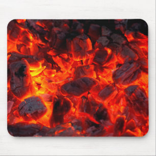 Glowing Coals Mouse Pad