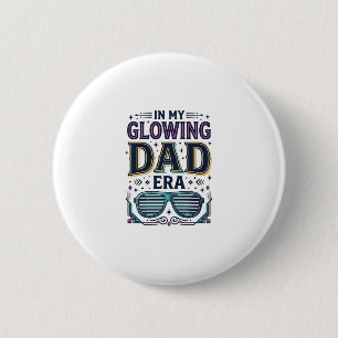 Glowing Dad Era Retro Neon Sunglasses Shirt_1 6 Cm Round Badge