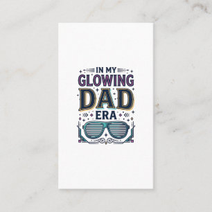 Glowing Dad Era Retro Neon Sunglasses Shirt_1 Business Card