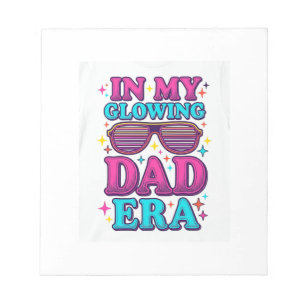 Glowing Dad Era Vintage Engraving Shirt Design_1 Notepad