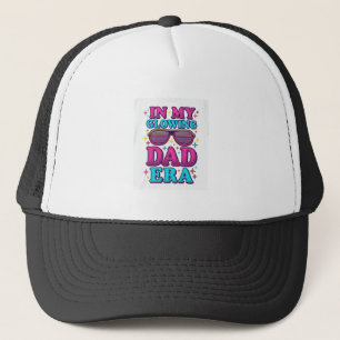Glowing Dad Era Vintage Engraving Shirt Design_1 Trucker Hat