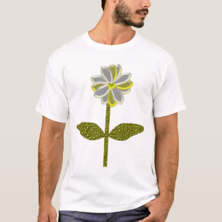 Glowing Daisy Flower Girls T shirt