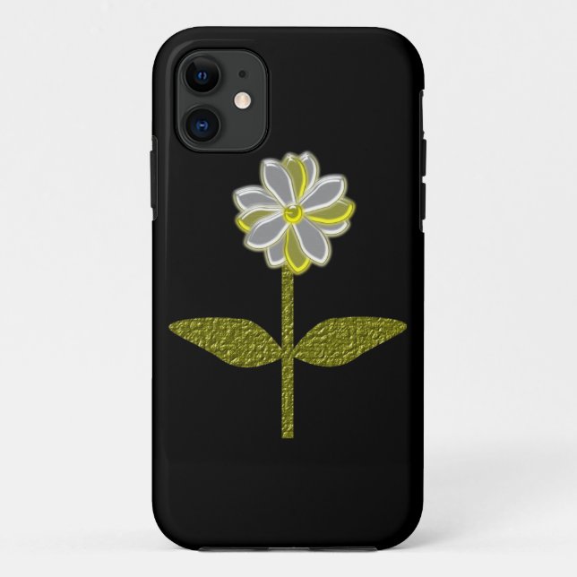 Glowing Daisy Flower iPhone 5 Case (Back)