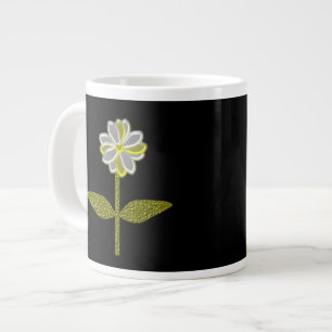 Glowing Daisy Flower Mug
