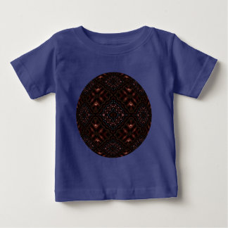 Glowing Darkness Kaleidoscope Mandala Baby T-Shirt