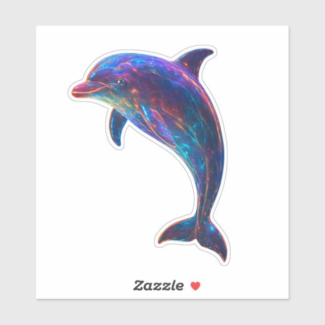 Glowing Dolphin Art  (Sheet)