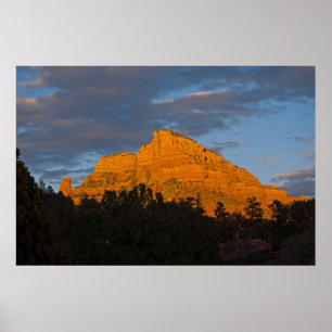 Glowing Elephant Rock 2218 Poster