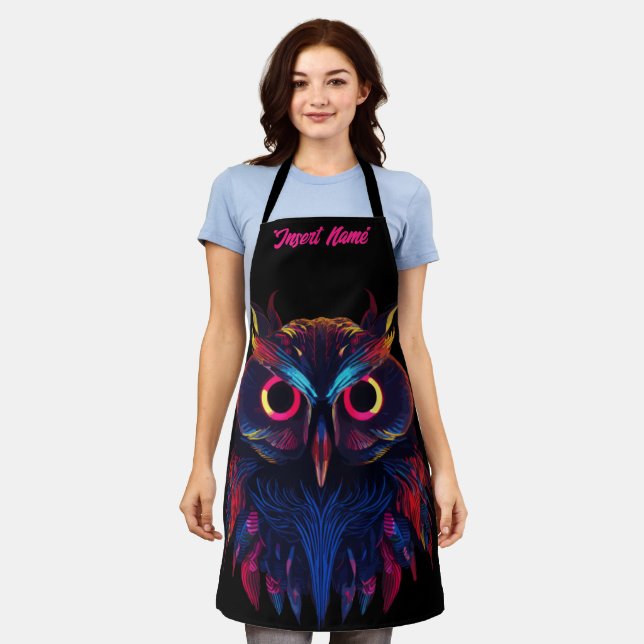 Glowing eyes apron (Worn)