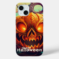 Glowing Eyes Jack-o-Lantern Halloween Art