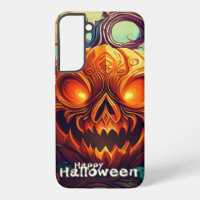 Glowing Eyes Jack-o-Lantern Halloween Art
