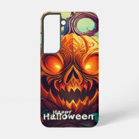 Glowing Eyes Jack-o-Lantern Halloween Art