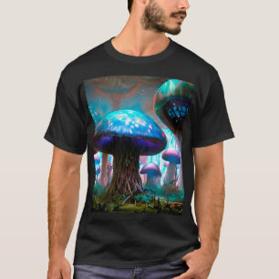 Glowing fantastic mushrooms T-Shirt