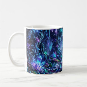 Glowing Forest with Lake Coffee Mug