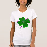 Glowing Four Leaf Clover