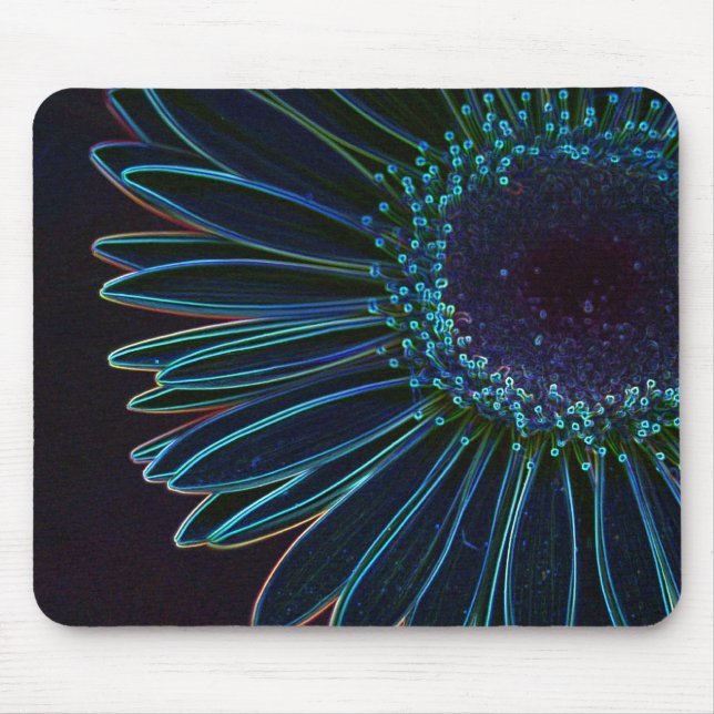 Glowing Gerbera Mousepad (Front)