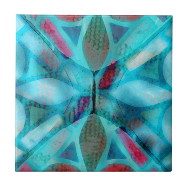Glowing Glass Ceramic Tile (Front)