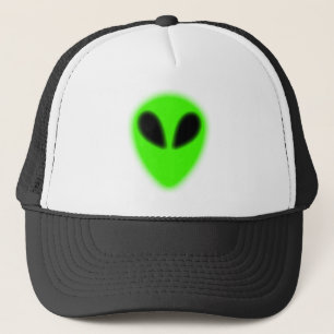 Glowing Green Alien Hat