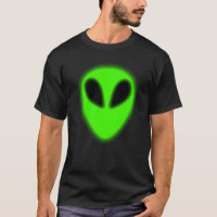 Glowing Green Alien T-Shirt