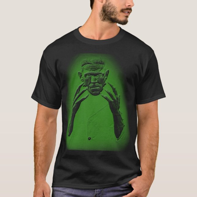 Glowing Green Frankenstein T-Shirt (Front)