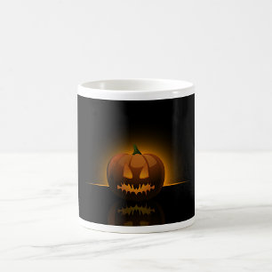 Glowing Halloween Pumpkin Mug