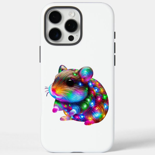 Glowing Hamster Case-Mate iPhone Case (Back)