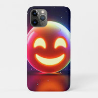 Glowing Happy Orb Emoji