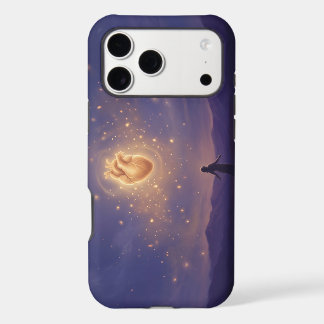 Glowing Heart Soul Connection Starry Night