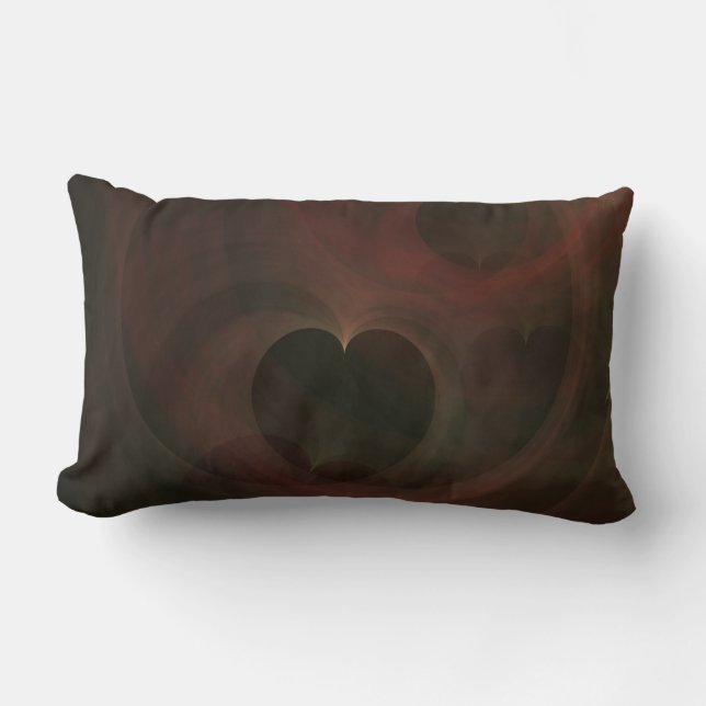 Glowing Hearts Lumbar Cushion (Front)