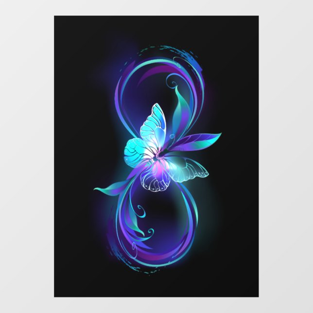 Glowing Infinity with Magic Butterfly (Sheet)
