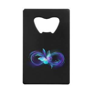 Glowing Infinity with Magic Butterfly