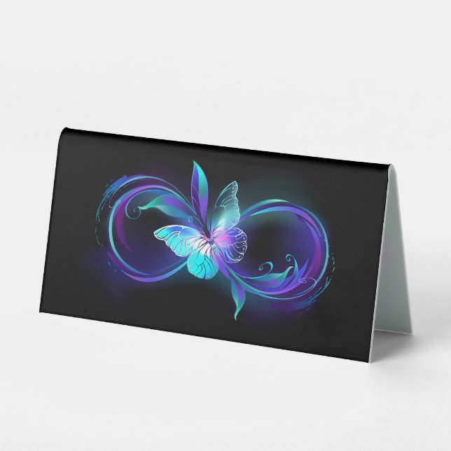 Glowing Infinity with Magic Butterfly (Front)