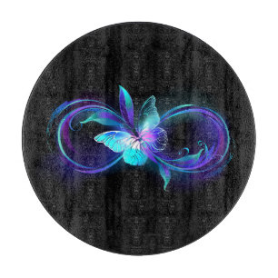 Glowing Infinity with Magic Butterfly Cutting Board