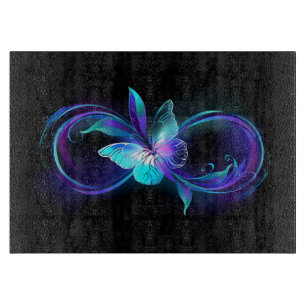 Glowing Infinity with Magic Butterfly Cutting Board