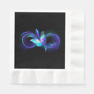 Glowing Infinity with Magic Butterfly Napkin