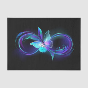 Glowing Infinity with Magic Butterfly Tissue Paper