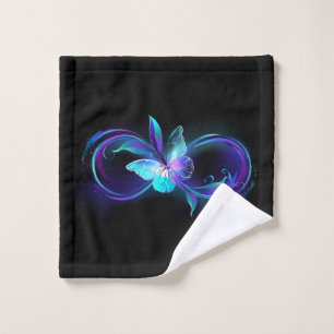 Glowing Infinity with Magic Butterfly Wash Cloth