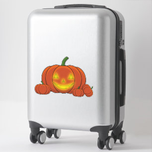 Glowing Jack-o'-Lantern Pumpkin