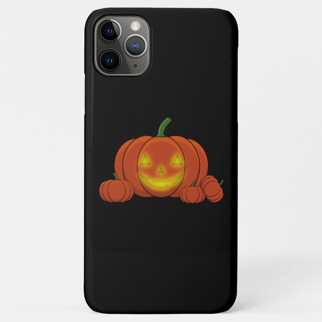 Glowing Jack-o'-Lantern Pumpkin Case-Mate iPhone Case (Back)