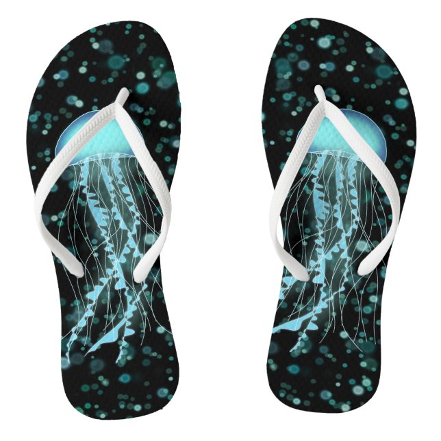 Glowing Jellyfish Thongs (Footbed)