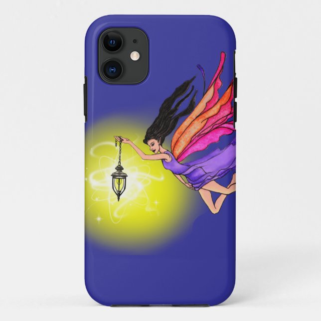 Glowing Lantern Fairy Case-Mate iPhone Case (Back)