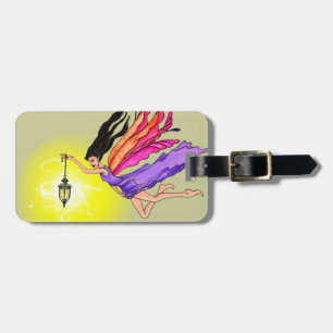 Glowing Lantern Fairy Luggage Tag