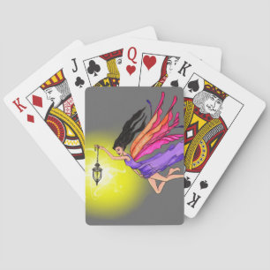 Glowing Lantern Fairy Playing Cards