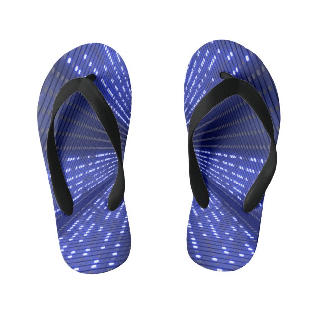 glowing light kid's thongs (Footbed)