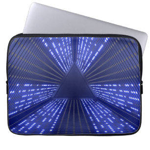 glowing light laptop sleeve