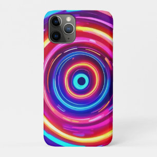 Glowing Light Vortex iPhone 11 Pro Case