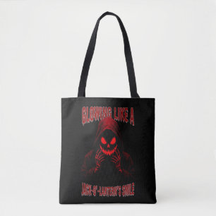 Glowing Like a Jack-o’-Lantern’s Smile Tote Bag