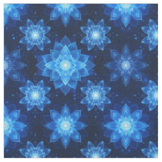 Glowing Lotus Fabric