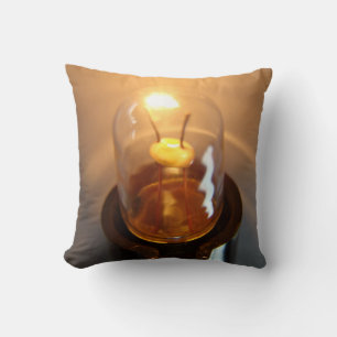Glowing Low Voltage Light Bulb Cushion