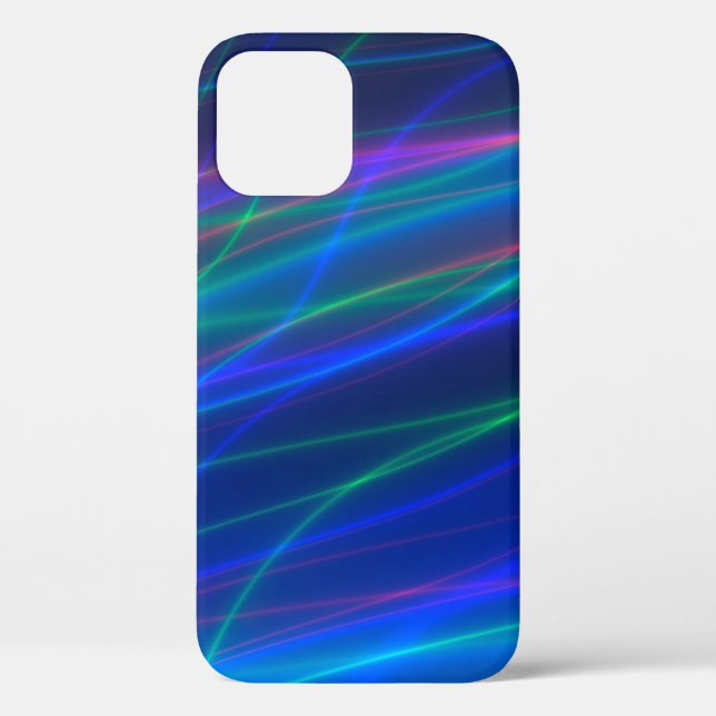 Glowing Multicolored Rays  Case-Mate iPhone Case (Back)