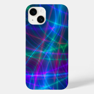 Glowing Multicolored Rays Case-Mate iPhone 14 Case